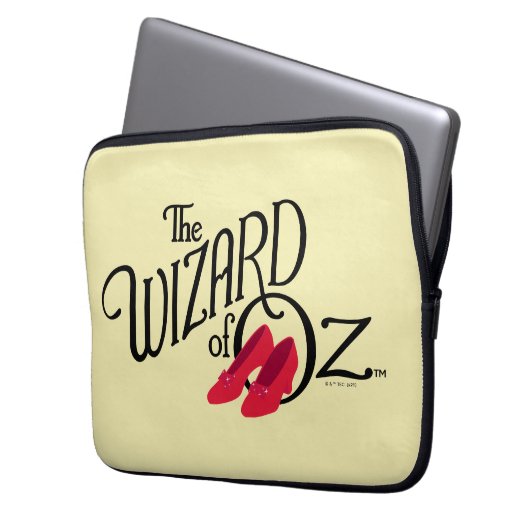 Der Assistent für OZ™-Logos Laptopschutzhülle (Vorderseite Links)