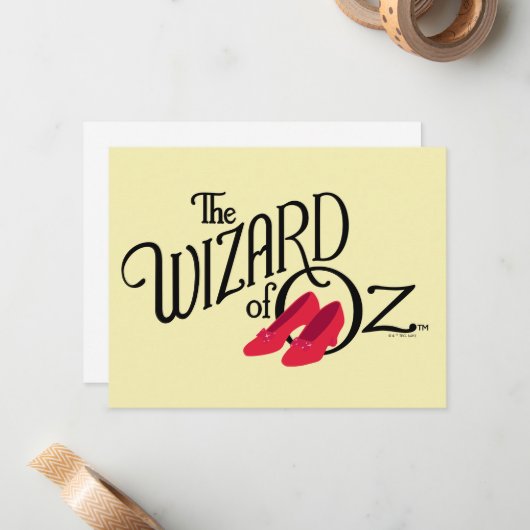 Der Assistent für OZ™-Logos Mitteilungskarte (Vorderseite/Rückseite Beispiel)