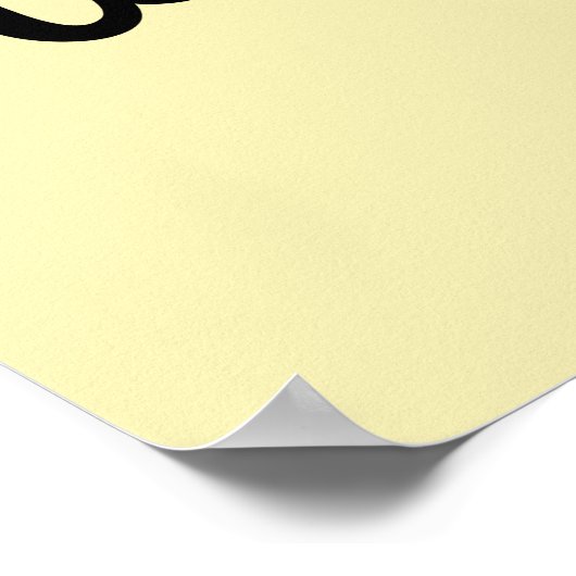 Der Assistent für OZ™-Logos Poster (Ecke)