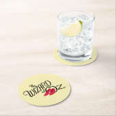 Der Assistent für OZ™-Logos Runder Pappuntersetzer (Vor Ort)