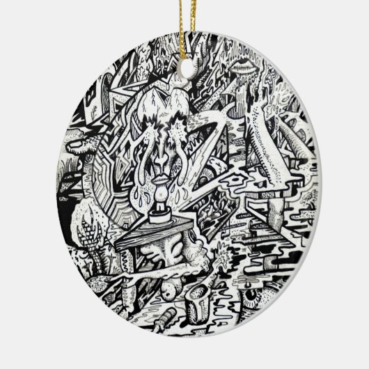 Der Assistent oder eine freigegebene Konfiguration Keramik Ornament (Links)