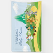 Der Assistent von OZ™ | Babydusche Banner (Vertikal)