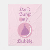 Der Assistent von OZ™ | Bebringe meine Blase nicht Fleecedecke (Vorderseite)