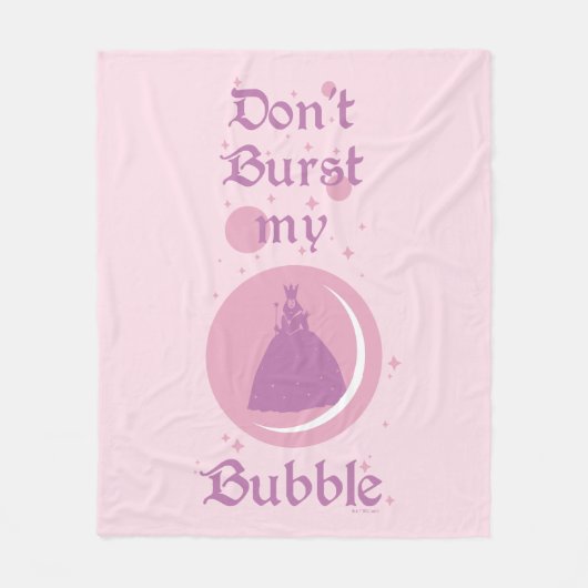 Der Assistent von OZ™ | Bebringe meine Blase nicht Fleecedecke (Vorderseite)