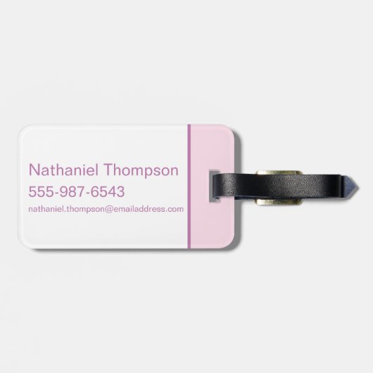 Der Assistent von OZ™ | Bebringe meine Blase nicht Gepäckanhänger (Rückseite horizontal)