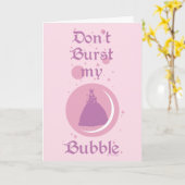 Der Assistent von OZ™ | Bebringe meine Blase nicht Karte (Gelbe Blume)