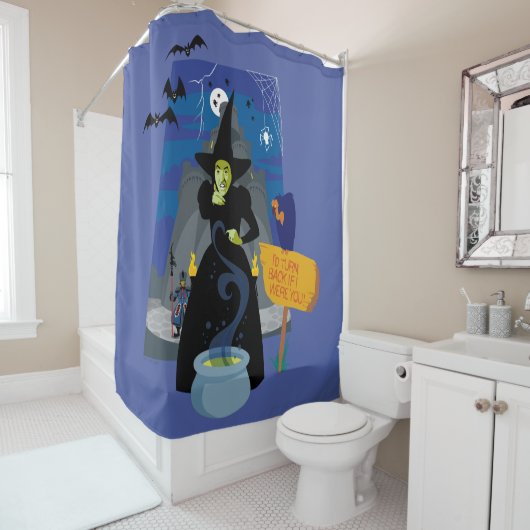 Der Assistent von OZ™ | Die Wicke Duschvorhang (Beispiel)