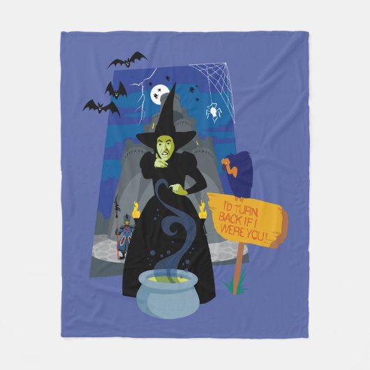 Der Assistent von OZ™ | Die Wicke Fleecedecke (Vorderseite)