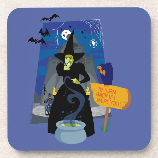 Der Assistent von OZ™ | Die Wicke Getränkeuntersetzer (Vorderseite)