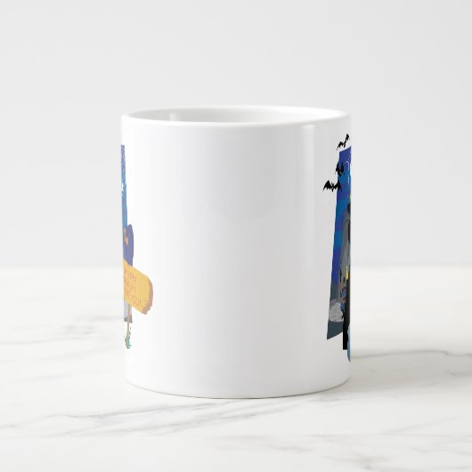 Der Assistent von OZ™ | Die Wicke Jumbo-Tasse (Vorderseite)