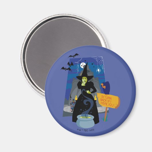 Der Assistent von OZ™ | Die Wicke Magnet (Vorderseite/Rückseite)