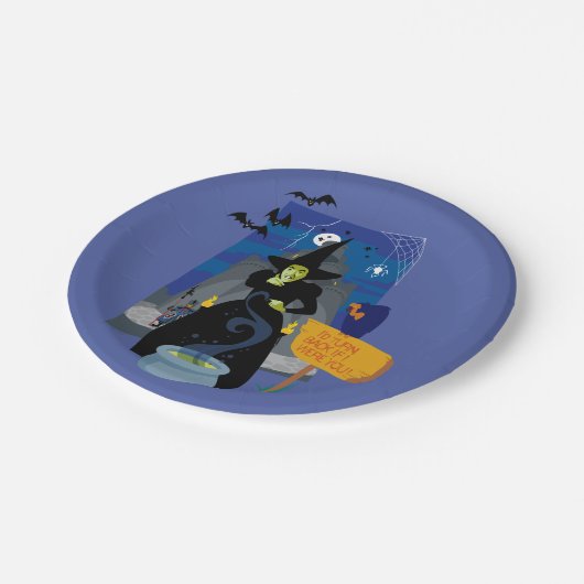 Der Assistent von OZ™ | Die Wicke Pappteller (Schrägansicht)