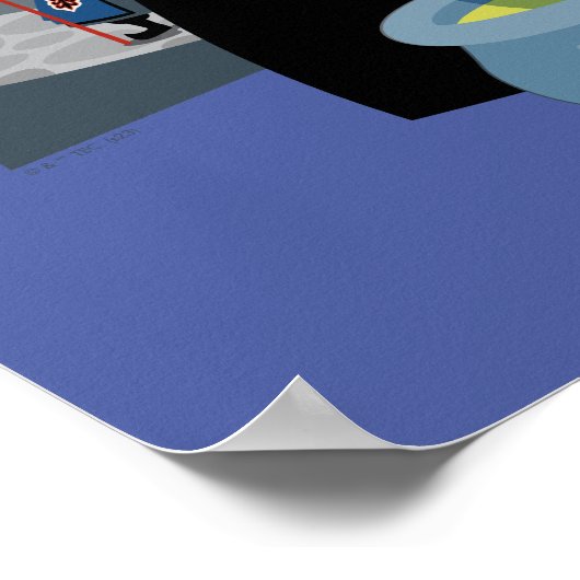 Der Assistent von OZ™ | Die Wicke Poster (Ecke)