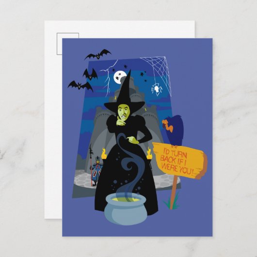 Der Assistent von OZ™ | Die Wicke Postkarte (Vorne/Hinten)