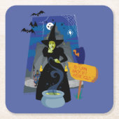 Der Assistent von OZ™ | Die Wicke Rechteckiger Pappuntersetzer (Vorderseite)