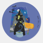 Der Assistent von OZ™ | Die Wicke Runder Aufkleber (Vorderseite)