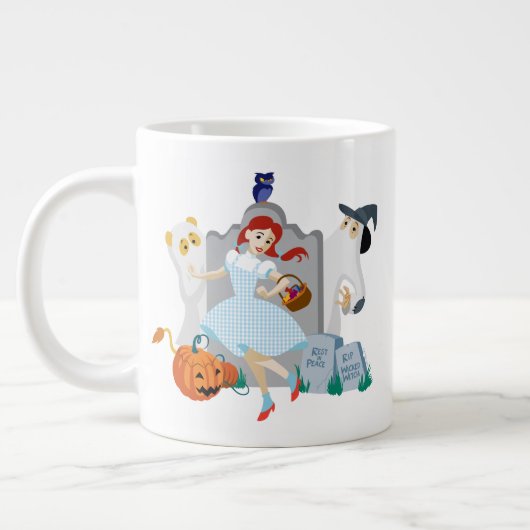 Der Assistent von OZ™ | Dorothy Halloween Happy Da Jumbo-Tasse (Links)
