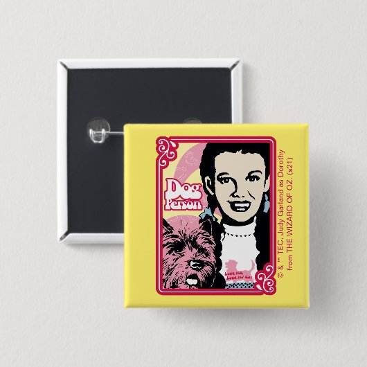 Der Assistent von OZ™ | Dorothy™ & Toto™ - Hundepe Button (Vorne & Hinten)