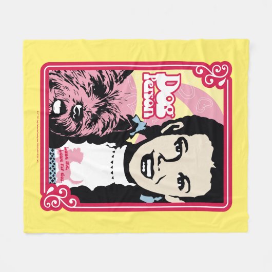 Der Assistent von OZ™ | Dorothy™ & Toto™ - Hundepe Fleecedecke (Vorderseite (Horizontal))