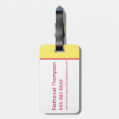 Der Assistent von OZ™ | Dorothy™ & Toto™ - Hundepe Gepäckanhänger (Rückseite vertikal)