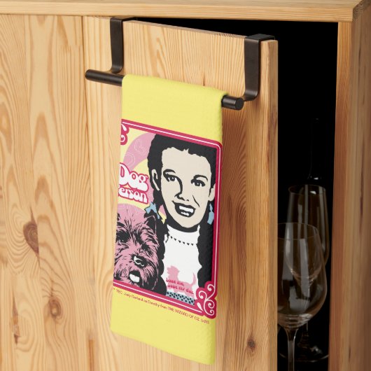 Der Assistent von OZ™ | Dorothy™ & Toto™ - Hundepe Geschirrtuch (Drittel gefaltet)