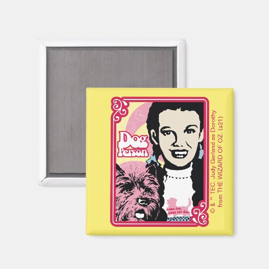 Der Assistent von OZ™ | Dorothy™ & Toto™ - Hundepe Magnet (Vorderseite/Rückseite)