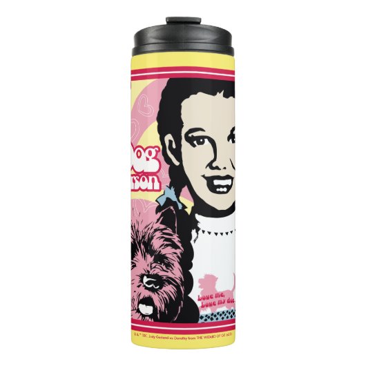 Der Assistent von OZ™ | Dorothy™ & Toto™ - Hundepe Thermosbecher (Vorderseite)