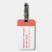 Der Assistent von OZ™ | Folgen Sie Ihrem eigenen W Gepäckanhänger (Rückseite vertikal)