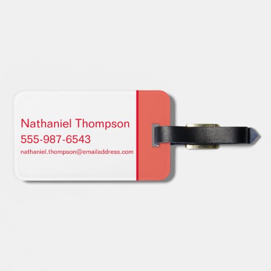 Der Assistent von OZ™ | Folgen Sie Ihrem eigenen W Gepäckanhänger (Rückseite horizontal)