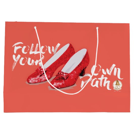 Der Assistent von OZ™ | Folgen Sie Ihrem eigenen W Große Geschenktüte (Rückseite)