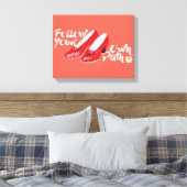 Der Assistent von OZ™ | Folgen Sie Ihrem eigenen W Leinwanddruck (Insitu (Schlafzimmer))