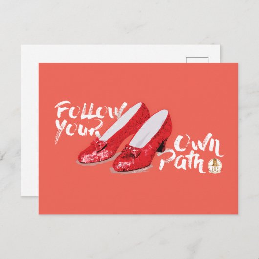 Der Assistent von OZ™ | Folgen Sie Ihrem eigenen W Postkarte (Vorne/Hinten)