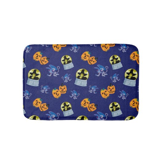 Der Assistent von OZ™ | Halloween-Hexenmuster Badematte (Vorderseite)