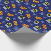 Der Assistent von OZ™ | Halloween-Hexenmuster Geschenkpapier (Ecke)