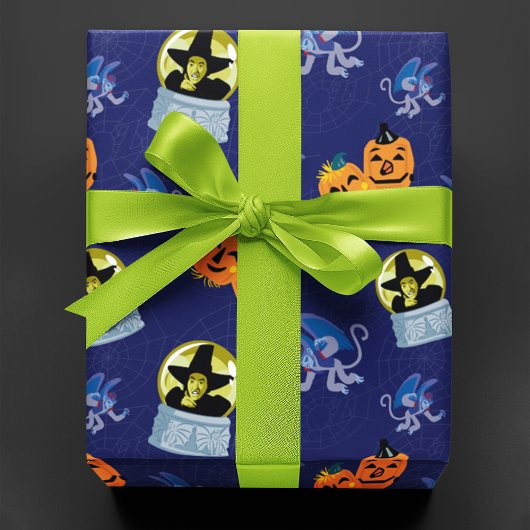 Der Assistent von OZ™ | Halloween-Hexenmuster Geschenkpapier Set