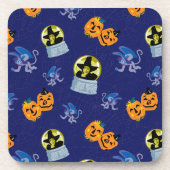 Der Assistent von OZ™ | Halloween-Hexenmuster Getränkeuntersetzer (Vorderseite)