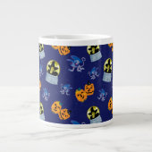 Der Assistent von OZ™ | Halloween-Hexenmuster Jumbo-Tasse (Vorderseite)