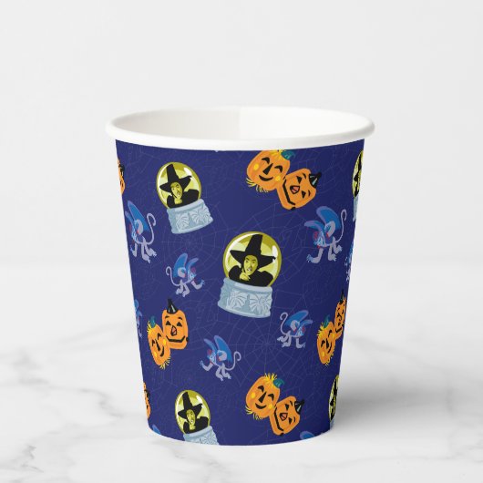 Der Assistent von OZ™ | Halloween-Hexenmuster Pappbecher (Links)