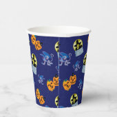 Der Assistent von OZ™ | Halloween-Hexenmuster Pappbecher (Rechts)