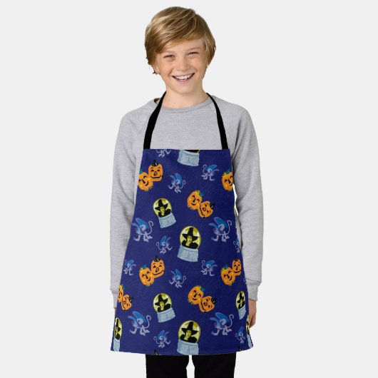Der Assistent von OZ™ | Halloween-Hexenmuster Schürze (Getragen)