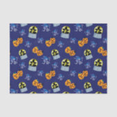 Der Assistent von OZ™ | Halloween-Hexenmuster Seidenpapier (Vorderseite)