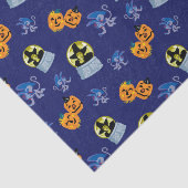 Der Assistent von OZ™ | Halloween-Hexenmuster Seidenpapier (Ausschnitt)