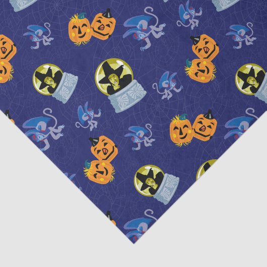 Der Assistent von OZ™ | Halloween-Hexenmuster Seidenpapier (Ausschnitt)