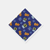 Der Assistent von OZ™ | Halloween-Hexenmuster Serviette (Ecke)