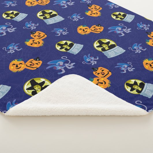 Der Assistent von OZ™ | Halloween-Hexenmuster Sherpadecke (3/4)