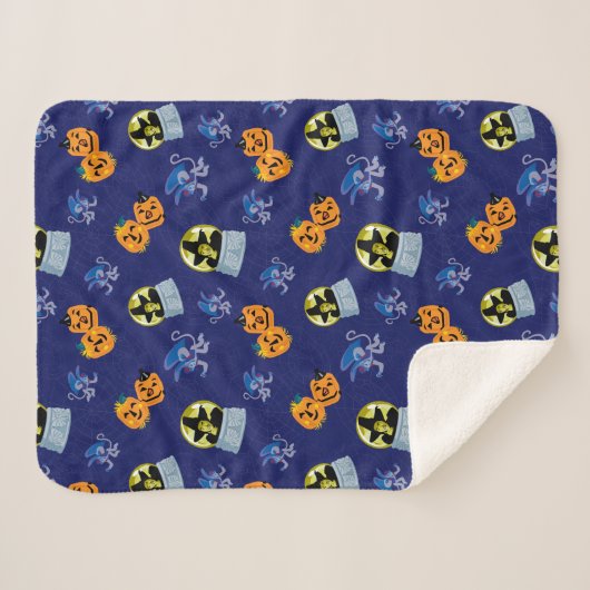 Der Assistent von OZ™ | Halloween-Hexenmuster Sherpadecke (Vorderseite (Horizontal))