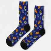 Der Assistent von OZ™ | Halloween-Hexenmuster Socken (Linkes Detail)