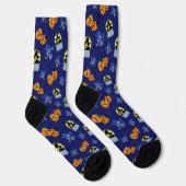 Der Assistent von OZ™ | Halloween-Hexenmuster Socken (Rechts)