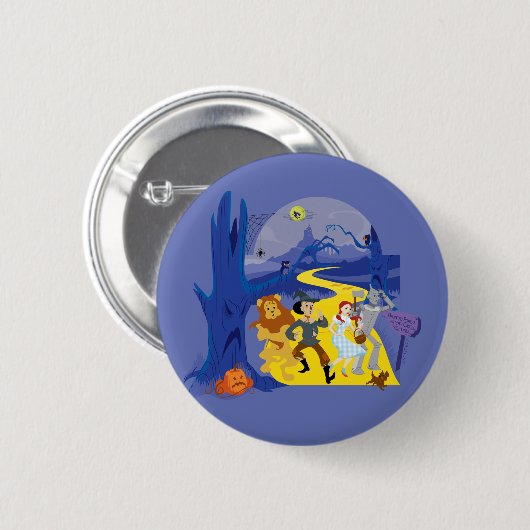 Der Assistent von OZ™ | Halloween Spuk Forest Button (Vorne & Hinten)