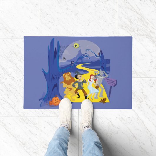 Der Assistent von OZ™ | Halloween Spuk Forest Fußmatte (Indoor)